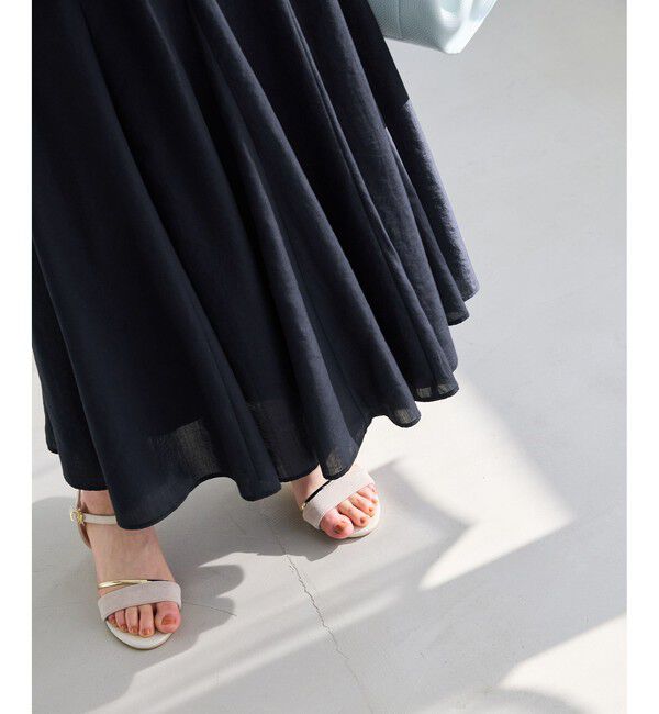 VIS「気流染めフレアースカート/イージーケア」|スカート|