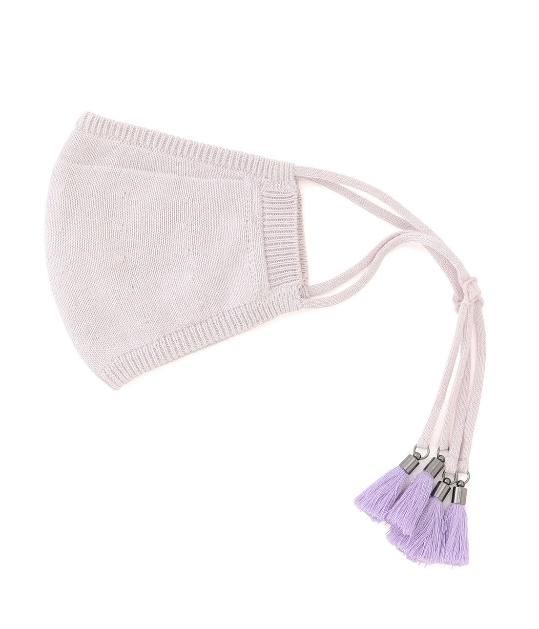 ROPE PICNIC PASSAGE「タッセル付きコットンニットマスク」|その他|