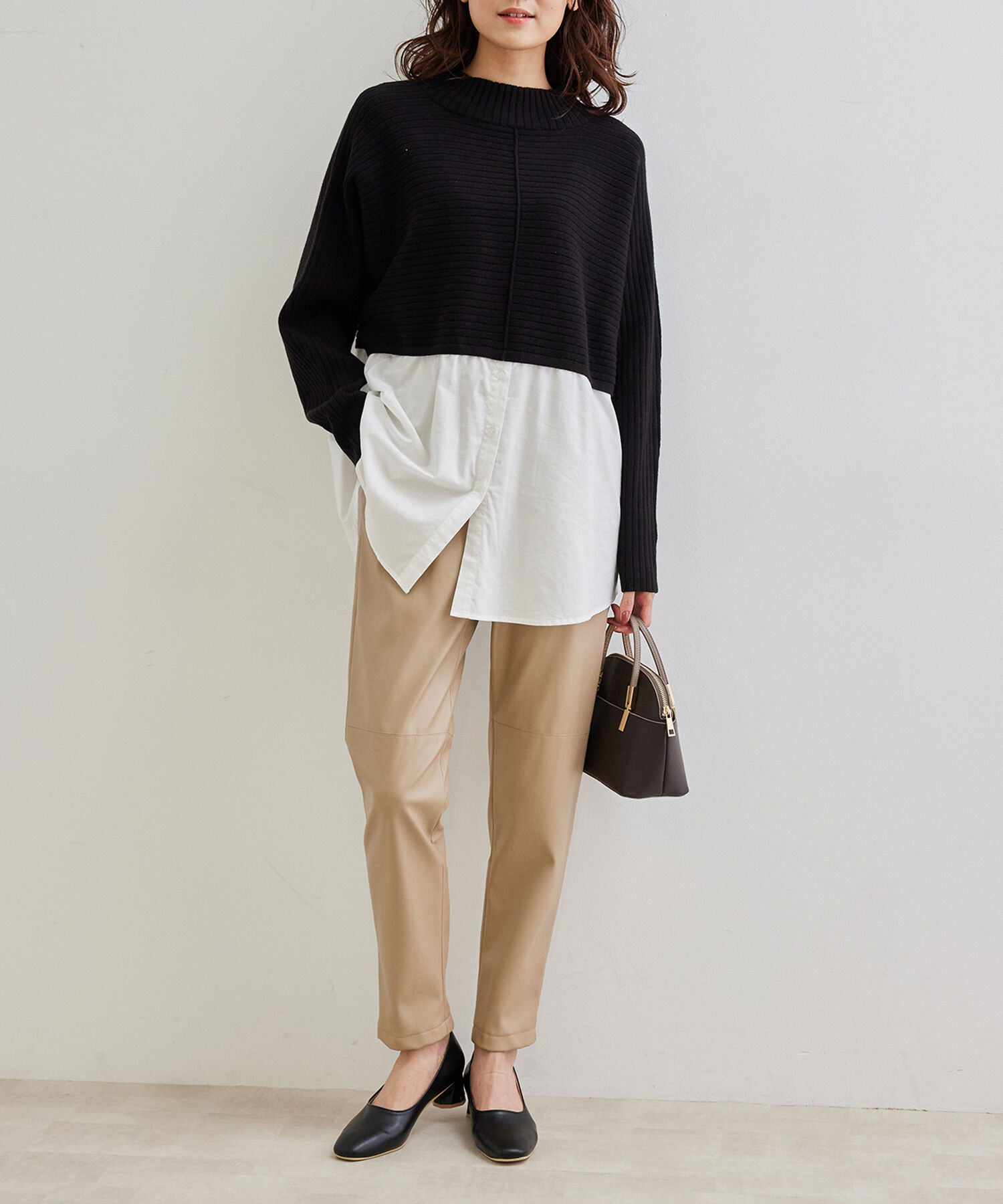 Rope&rsquo;Picnic「フェイクレザーパンツ」|その他|