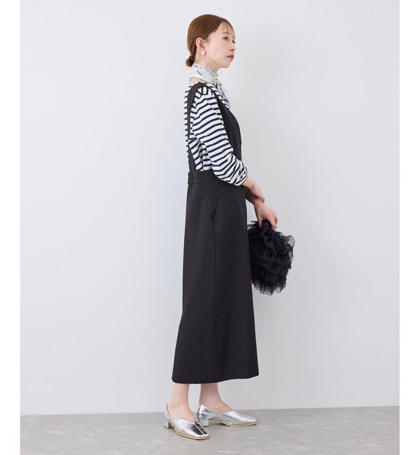 Rope&rsquo;Picnic「デザインポケットジャンパースカート」|ワンピース|