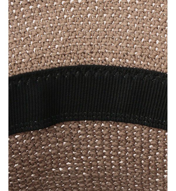 ROPE PICNIC PASSAGE「細編みスリムリボンハット」|ハット|