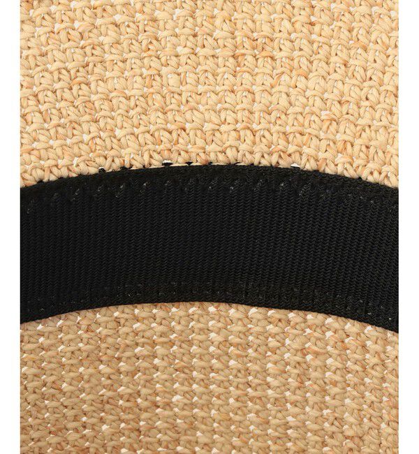 ROPE PICNIC PASSAGE「細編みスリムリボンハット」|ハット|