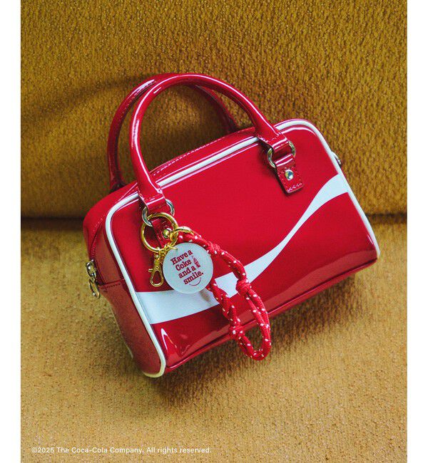 ROPE PICNIC PASSAGE「【Coca-Cola】2WAYエナメルミニボストンバッグ」|ボストンバッグ|