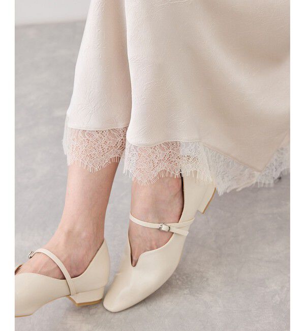 Rope&rsquo;Picnic「裾レースロングスカート」|スカート|