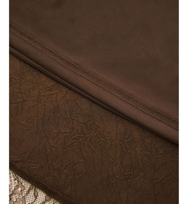 Rope&rsquo;Picnic「裾レースロングスカート」|スカート|