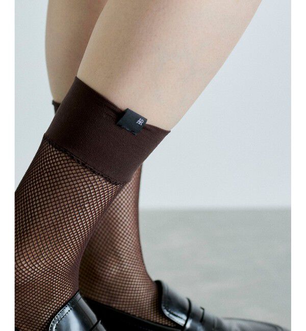 ADAM ET ROPE'「フィッシュネットハイソックス」|ソックス|