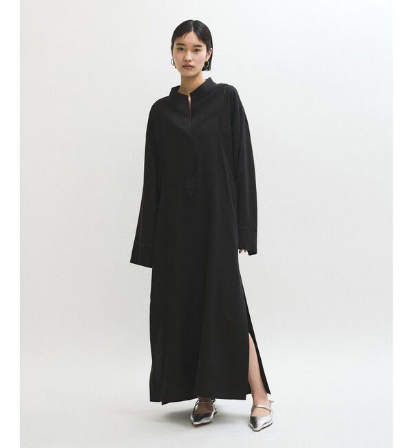 ADAM ET ROPE'「リネンマキシワンピース」|ワンピース|