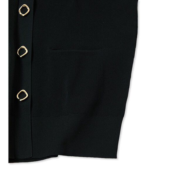 ADAM ET ROPE'「【サステナブル】ミドルニットジレ」|ベスト・ジレ|