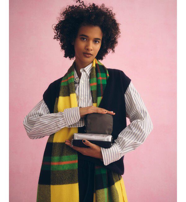 ADAM ET ROPE'「【LeSportsac for ADAM ET ROPE'】SQUARE COSMETIC (SOLID/SOLID)」|ポーチ|