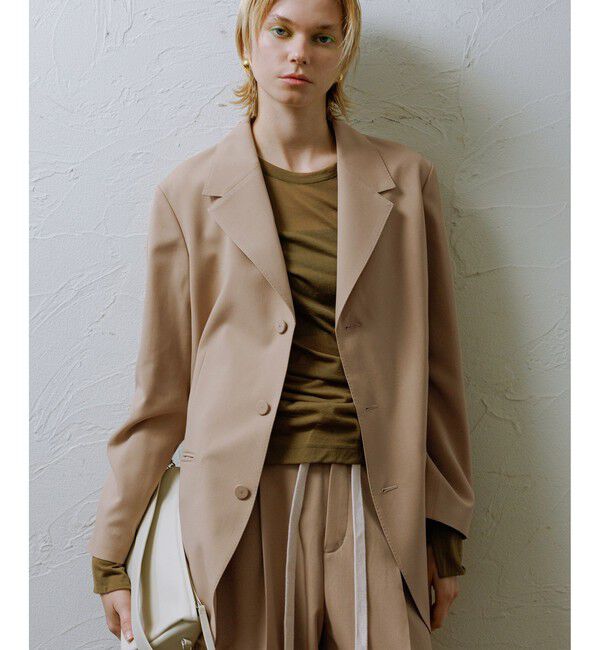 ADAM ET ROPE'「シアークルーネックトップス」|Tシャツ・カットソー|