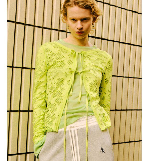 ADAM ET ROPE'「シアークルーネックトップス」|Tシャツ・カットソー|