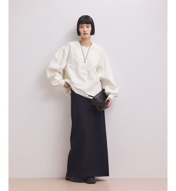 ADAM ET ROPE'「【WEB限定】ボリュームスリーブスウェット」|スウェット・ジャージ|