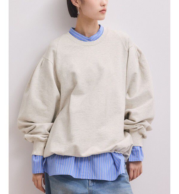 ADAM ET ROPE'「【WEB限定】ボリュームスリーブスウェット」|スウェット・ジャージ|