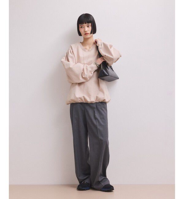 ADAM ET ROPE'「【WEB限定】ボリュームスリーブスウェット」|スウェット・ジャージ|