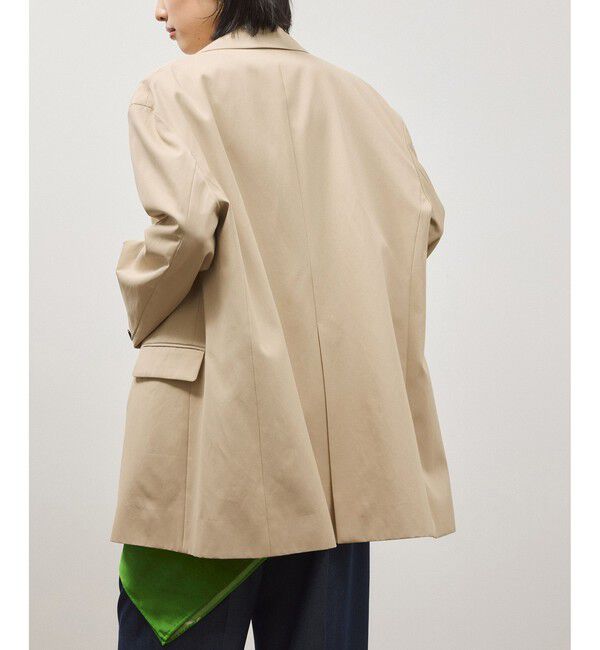 ADAM ET ROPE'「シルキーリラックスジャケット」|テーラードジャケット|