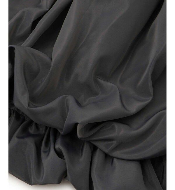 ADAM ET ROPE'「ダンボールタフタペプラムカットソーカーディガン」|カーディガン|