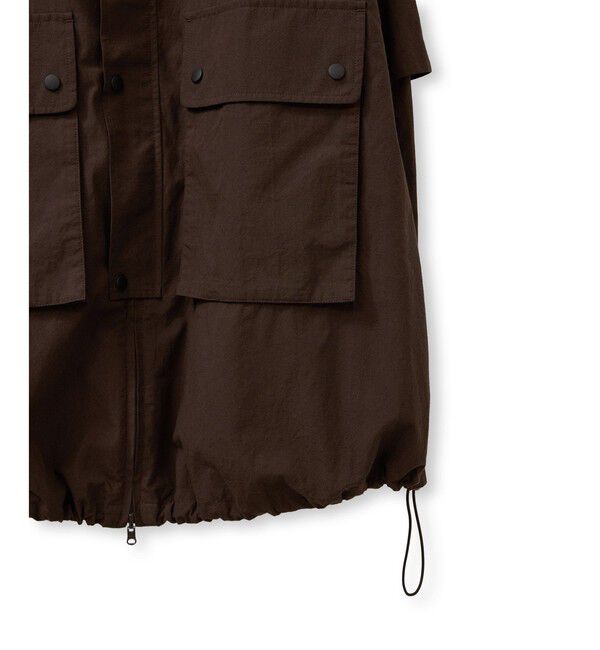 ADAM ET ROPE'「【サステナブル】2WAYレングスシャツジレ」|ベスト・ジレ|