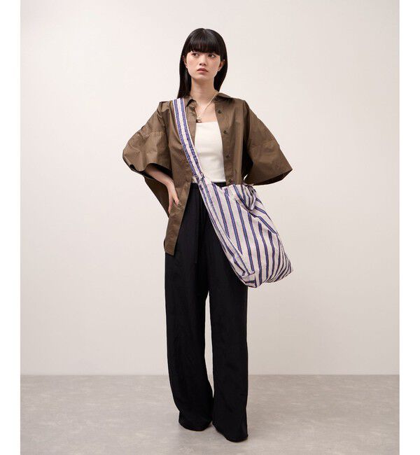 ADAM ET ROPE'「【WEB限定】・【定番】ギャザー2WAYショルダーバッグ」|ショルダー・メッセンジャー|