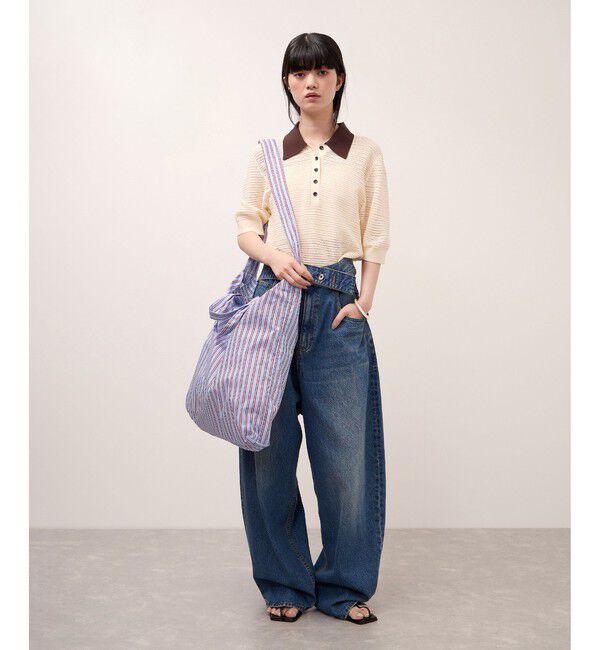 ADAM ET ROPE'「【WEB限定】・【定番】ギャザー2WAYショルダーバッグ」|ショルダー・メッセンジャー|