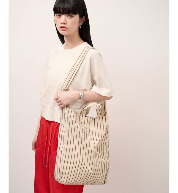 ADAM ET ROPE'「【WEB限定】・【定番】ギャザー2WAYミドルショルダーバッグ」|ショルダー・メッセンジャー|