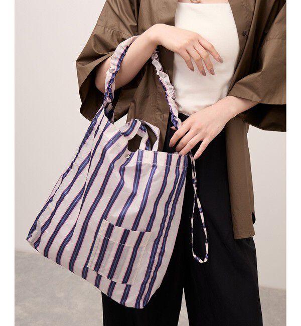 ADAM ET ROPE'「【WEB限定】・【定番】ギャザー2WAYミドルショルダーバッグ」|ショルダー・メッセンジャー|