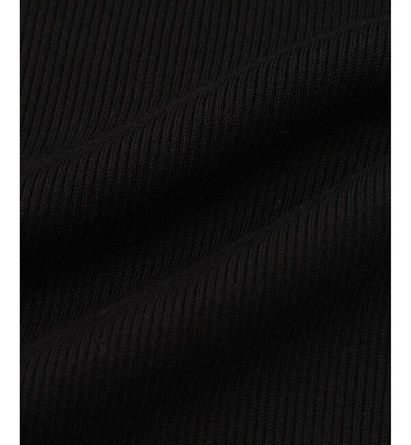 ADAM ET ROPE'「ハーフスリーブリブTシャツ」|Tシャツ・カットソー|