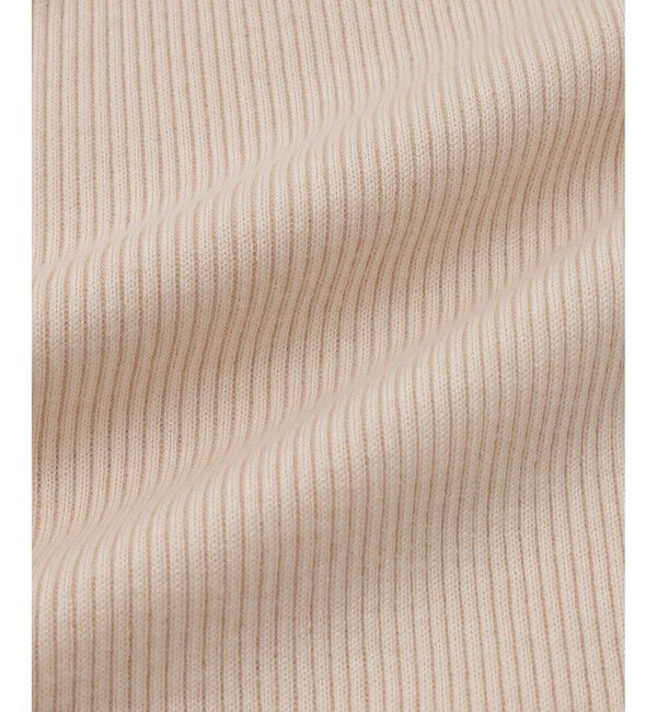 ADAM ET ROPE'「ハーフスリーブリブTシャツ」|Tシャツ・カットソー|