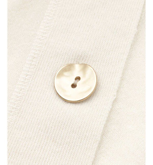 ADAM ET ROPE'「【WEB限定】・【サステナブル】リネンMIXシアーカーディガン」|カーディガン|