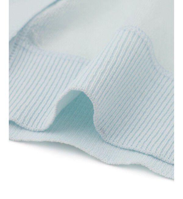 ADAM ET ROPE'「【WEB限定】・【サステナブル】リネンMIXシアーカーディガン」|カーディガン|