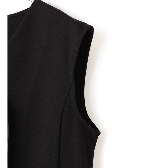 ADAM ET ROPE'「【WEB限定】・【定番】ラッフルコンビスリーブレストップス」|Tシャツ・カットソー|