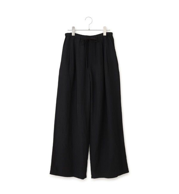 ADAM ET ROPE'「キュプラリネンMIXイージーパンツ」|チノ|