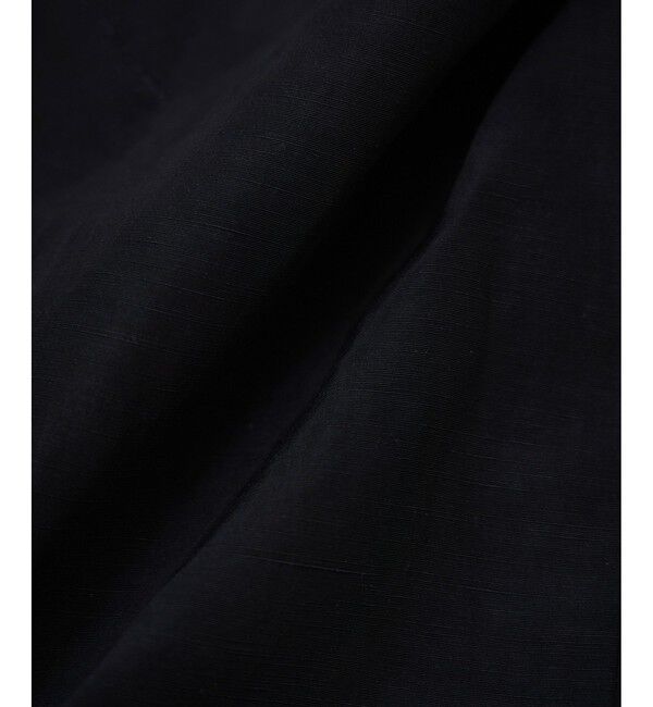 ADAM ET ROPE'「キュプラリネンMIXハーフスリーブジャケット」|テーラードジャケット|