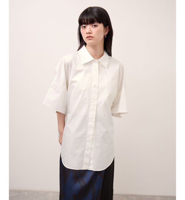 ADAM ET ROPE'「コットンドルマンシャツ」|シャツ・ブラウス|