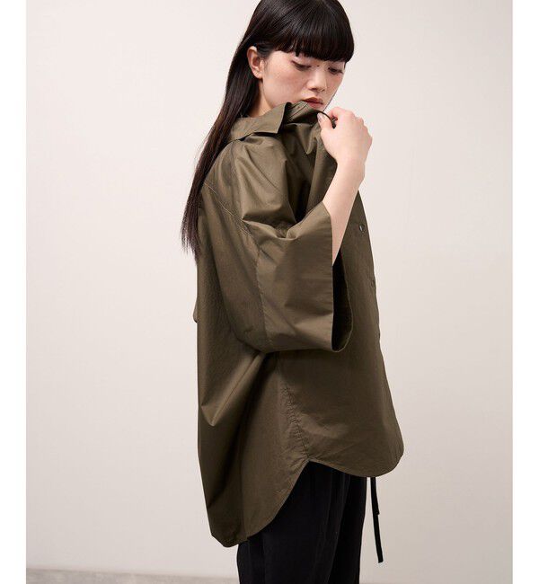 ADAM ET ROPE'「コットンドルマンシャツ」|シャツ・ブラウス|