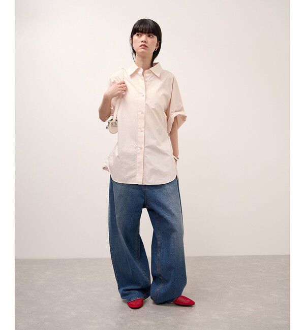 ADAM ET ROPE'「コットンドルマンシャツ」|シャツ・ブラウス|