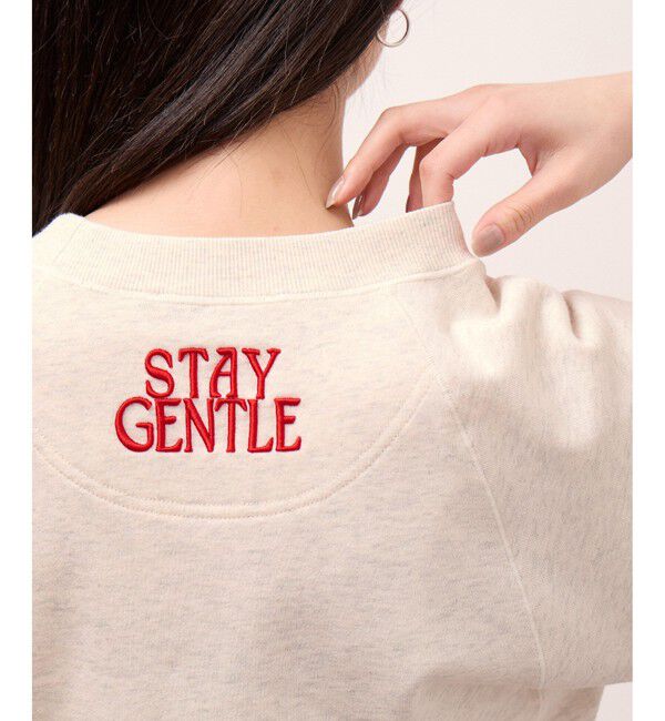 ADAM ET ROPE'「ハーフスリーブロゴスウェット」|スウェット・ジャージ|