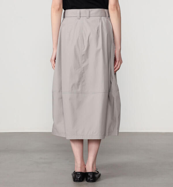  「HAVERSACK | コットンシルク コクーンスカート WOMEN」|スカート|