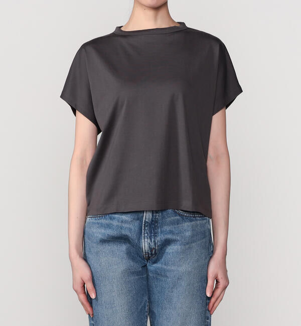 handvaerk「handvaerk | 60/2 キャップスリーブTシャツ SOLID WOMEN」|Tシャツ・カットソー|