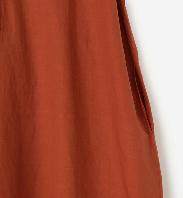 DANTON「DANTON | コットンリネン スリーブレスシャツワンピース WOMEN」|ワンピース|