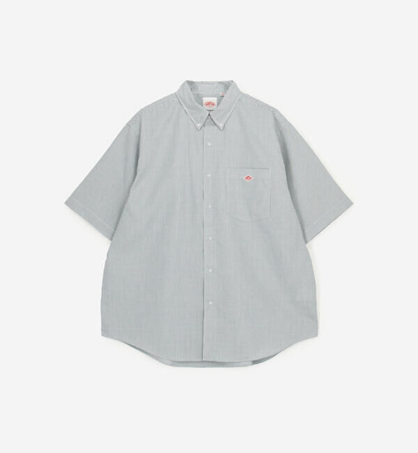 DANTON「DANTON | ポリオックスフォード ボタンダウン半袖シャツ MEN」|シャツ・ブラウス|