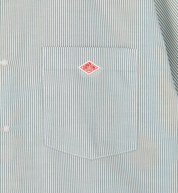 DANTON「DANTON | ポリオックスフォード ボタンダウン半袖シャツ MEN」|シャツ・ブラウス|
