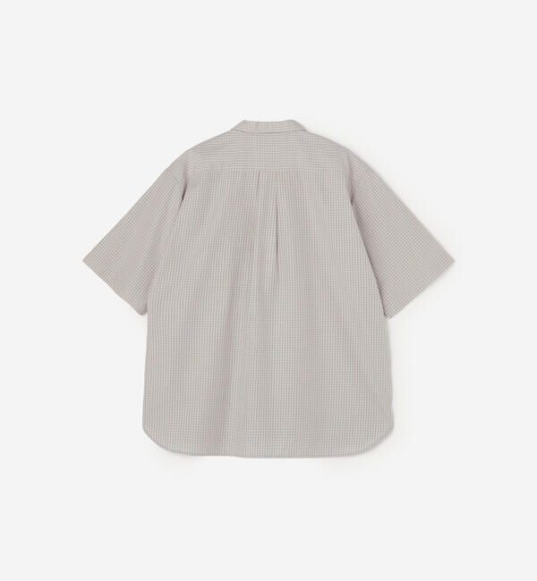 DANTON「DANTON | コットンポプリン 半袖ワークシャツ PLAID MEN」|シャツ・ブラウス|