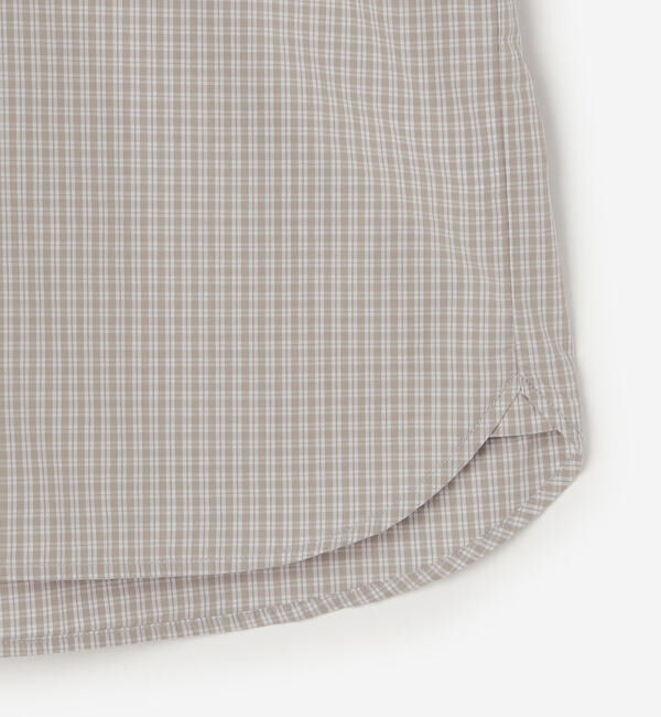 DANTON「DANTON | コットンポプリン 半袖ワークシャツ PLAID MEN」|シャツ・ブラウス|