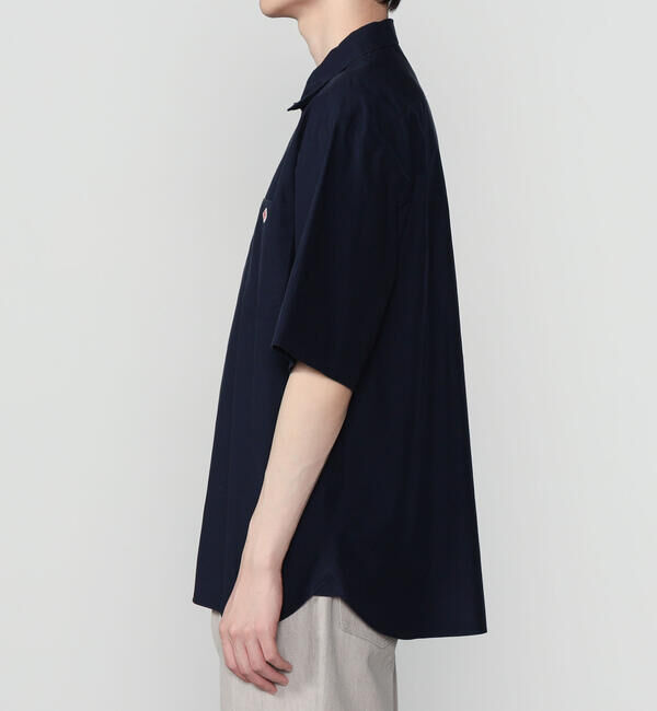 DANTON「DANTON | コットンポプリン 半袖ワークシャツ SOLID MEN」|シャツ・ブラウス|