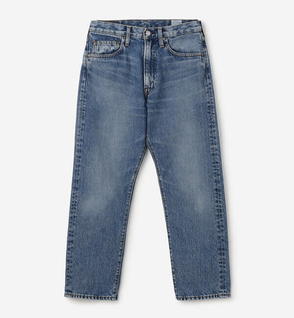  「orSlow | SHORT LENGTH 105 90'S DENIM MID USED WOMEN」|デニム|