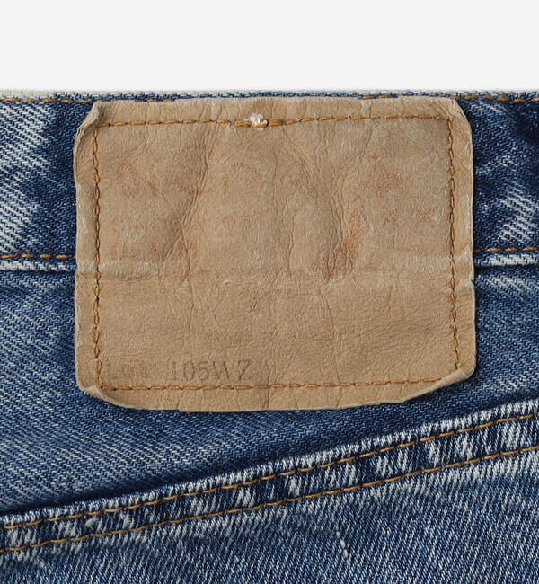  「orSlow | SHORT LENGTH 105 90'S DENIM MID USED WOMEN」|デニム|