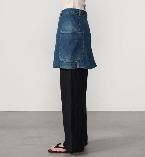  「orSlow | デニム オーバーラップスカート WOMEN」|その他|