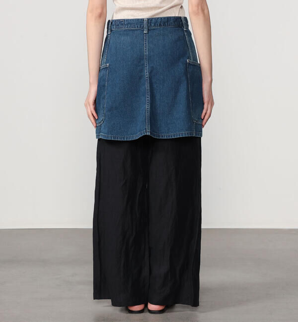  「orSlow | デニム オーバーラップスカート WOMEN」|その他|
