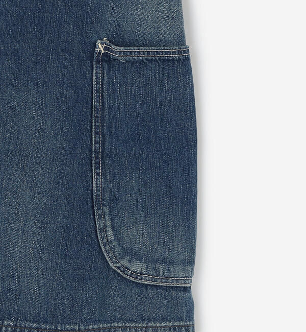  「orSlow | デニム オーバーラップスカート WOMEN」|その他|