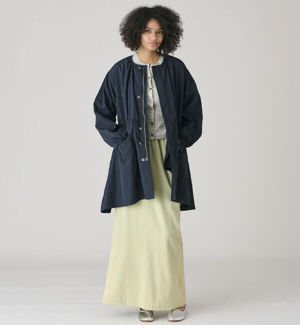  「WALANCE | シルクネップ ロングスカート WOMEN」|スカート|